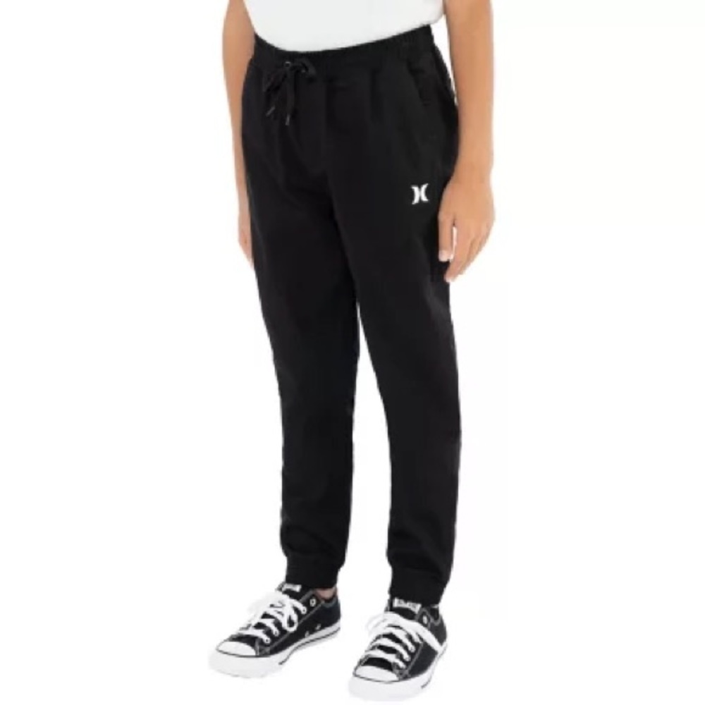 Hurley Black H20-Dri Twill Jogger Size 6 Boys